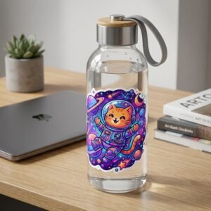 Galaxy Space Cat Vinyl Sticker