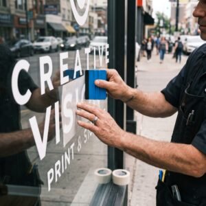 Professional Vinyl Lettering Installation Service