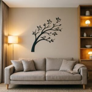 Flying Birds Branch Wall Decal