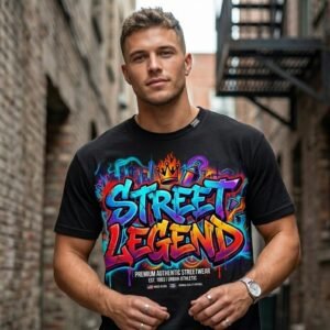 Street Legend Graffiti Streetwear T-Shirt