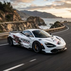 Sports Car Racing Style Decals
